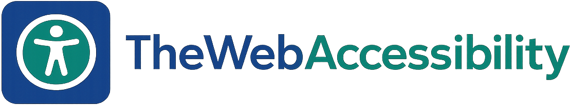 The web accessibility logo